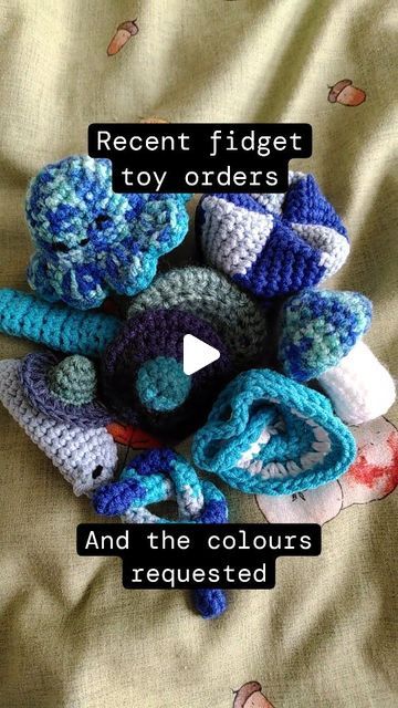 Crochet Sensory Toys, Crochet Fidget Toys, Crochet Sensory, Mushroom Stone, Crochet Fidget, Patterns For Toys, Green Mushroom, Sensory Friendly, Cuddly Animals