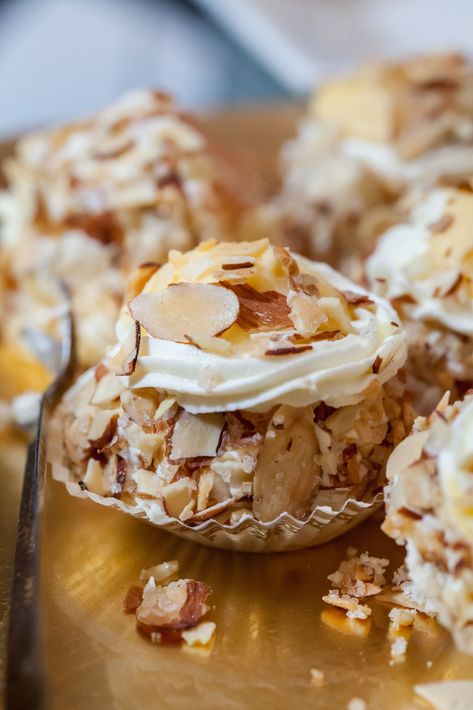 Prantl's Bakery Mini Burnt Almond Tortes Almond Torte Cake Recipe, Burnt Almond Torte Recipe, Burnt Almond Torte, Almond Torte, Almond Pastry, Torte Cake, Inspirational Photos, Almond Cookies, Bakery Recipes