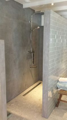 Hidden Shower, New Bathroom Designs, Bathroom Shower Design, Bad Inspiration, Bathroom Remodel Shower, Dream Bathrooms, Bathroom Layout, Room Lighting, Laundry In Bathroom