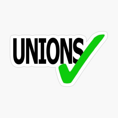 On sale on Redbubble. Pro union, anti work. We are stronger together. Pro Union, We Are Stronger Together, Work Stickers, Stronger Together, Trade Union, We Are Strong, Survival Skills, Ups, On Sale