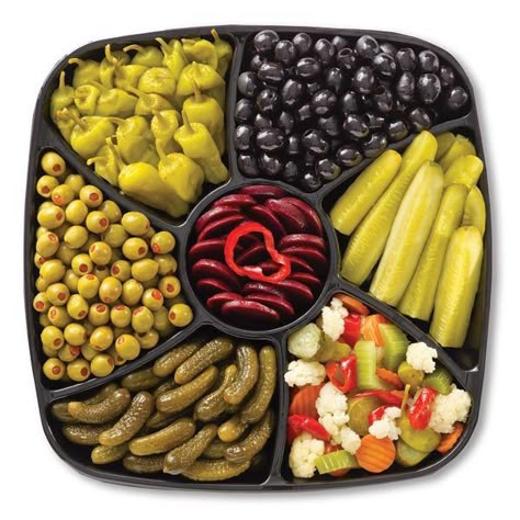 Easy to do Pickle Platter, Sterling Castle, Veggie Display, Relish Tray, Fast Food Items, All Inclusive Wedding, Relish Trays, Party Food Platters, Superbowl Party Food