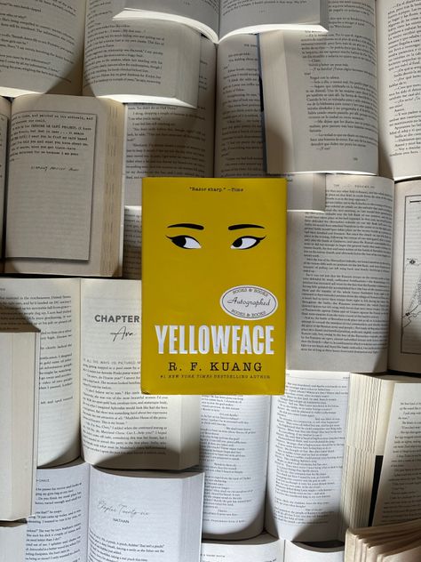 Yellowface Book Aesthetic, Yellow Face Book Aesthetic, Yellow Face Rf Kuang Book, Yellowface By Rf Kuang Aesthetic, Yellowface Aesthetic, Yellowface By Rf Kuang, Yellowface Book, Rf Kuang, Club Aesthetics