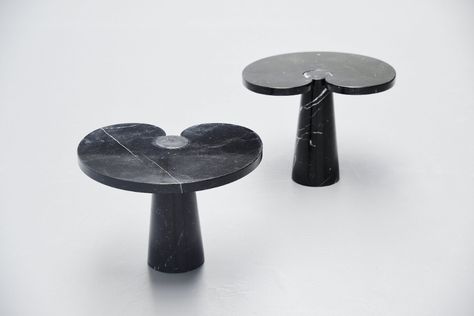 Angelo Mangiarotti, Nero Marquina Marble, Nero Marquina, Side Table Design, Happy Design, Marble Table, Table Tops, Black Marble, Table Design