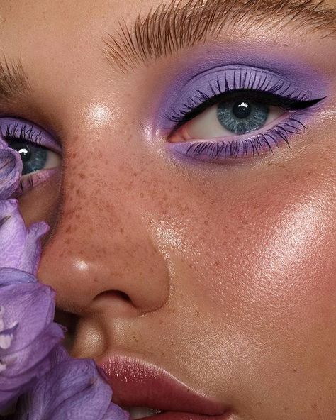 Editorial Make-up, Maquillage On Fleek, Dead Makeup, Alat Makeup, Purple Eye Makeup, Neutrogena Makeup, Purple Makeup, Beauty Make-up, Purple Eyeshadow