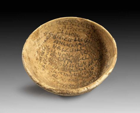 Incantation Bowl, Clay Glaze, Clay Bowl, Bowl Ceramic, Art Auction, Ancient Art, Ceramic Bowls, Art For Sale, Glaze