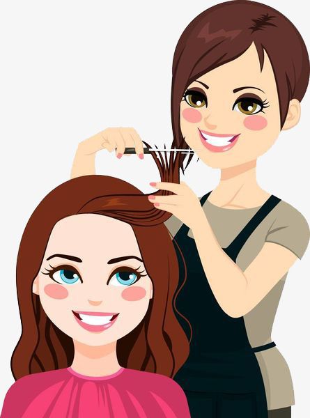 Anime Haircuts Women, Curly Hair Brunette, Hair Salon Art, Anime Haircut, Hair Clipart, Hair Brunette, Pink Hair Bows, Salon Art, Skin Care Spa