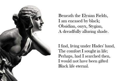 Book Nerd Problems Fictional Characters, Greek Mythology Poems, Hades Poetry, Persephone Quotes, Hades And Persephone Quotes, Hades Quotes, Hades And Persephone Quotes Love, Mythology Poems, Hades Poem