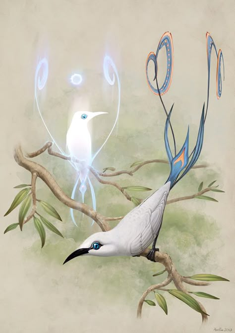 Alex Ries, Fantasy Birds, Mythical Birds, Desenhos Gravity Falls, Mythical Animal, Fantasy Beasts, Creature Drawings, Alien Creatures, Fantasy Animals