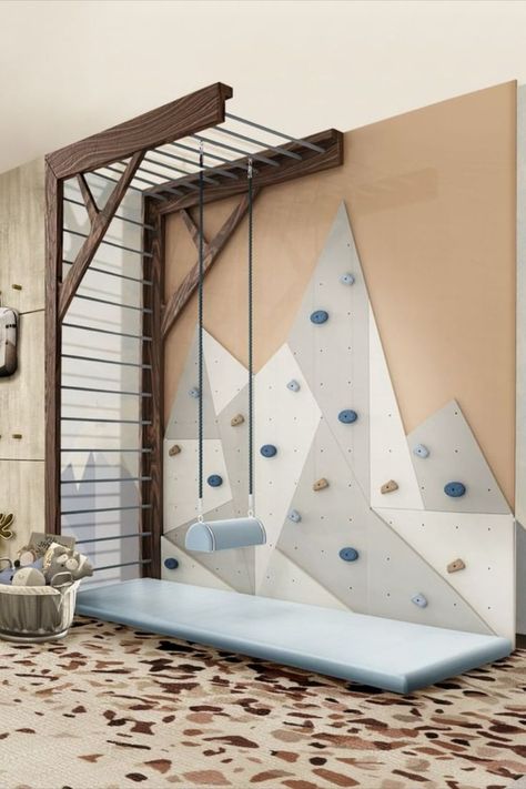 mogly playhouse Indoor Playroom, Circu Magical Furniture, Magical Furniture, Climbing Walls, Kids Gym, Indoor Climbing, The Jungle Book, Wonders Of Nature, Playroom Design