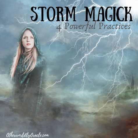 Storm magick is some of the most powerful magick there is. Here are 4 storm magick practices PLUS magical protection for hurricane victims. Storm Magick, Storm Witch Aesthetic, Witches Cupboard, Weather Magic, Storm Witch, Water Spells, Beginner Witch, Water Witch, Green Witchcraft