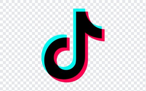 Tiktok Logo Png Transparent, Tiktok Logo Png, Tiktok Design, Logo Tiktok, Logo Ig, Tiktok Logo, New Year Clipart, Logo Instagram, Youtube Banner Backgrounds