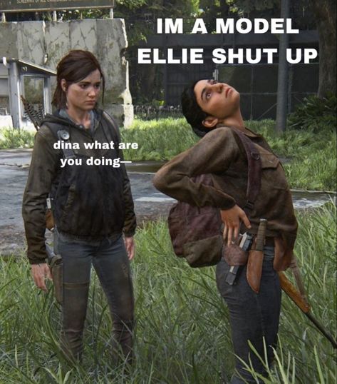 Hbo Ellie Williams, Ellie Williams Outfits Tlou, The Last Of Us Dina And Ellie, Tlou Ellie And Dina, Dina The Last Of Us Part 2, Ellie And Dina Matching Icons, Ellie Funny, Funny Tlou, Ellie Williams And Dina