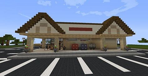 minecraft walgreens | Suburban Pharmacy Minecraft Project Minecraft Pharmacy, Minecraft Japanese House, Minecraft Town, Minecraft Japanese, Minecraft Interior, Minecraft Interior Design, Minecraft Inspiration, Minecraft Room, Minecraft City