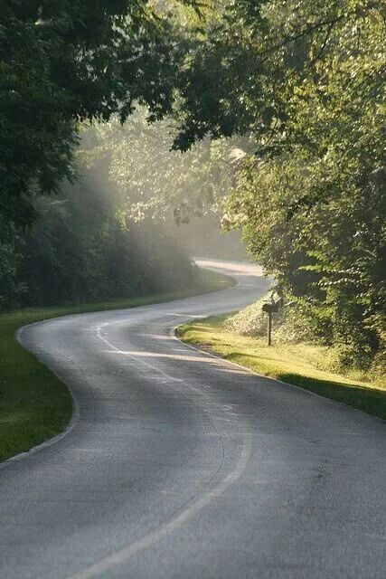 Country Roads ~ @My Farmhouse Love Road Pictures, Super Images, Country Roads Take Me Home, Beautiful Roads, Dslr Background Images, Winding Road, Back Road, Incredible Places, Nature Aesthetic