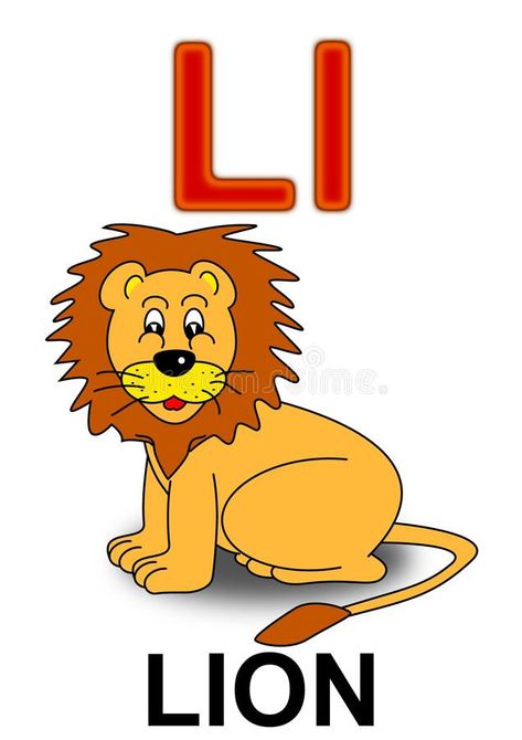 Letter L lion stock illustration. Illustration of large - 17829189 L Letter Images, L For Lion, Abc Flashcards Printable, L Is For Lion, Alphabet Chart Printable, Alphabet Flash Cards Printable, Pre Writing Practice, L Letter, Alphabet Drawing