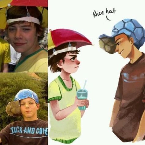 Larry Stylinson Fanart, Princess Parking, Louis And Harry, Two Best Friends, I Love One Direction, Oh My God, Big Band, Larry Stylinson, Cool Hats