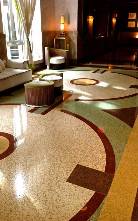 living room flooring ideas decorative terazzo flooring modern home interior design Modern Terrazzo, Art Deco Floor, Marble Flooring Design, Terrazzo Design, Floor Tile Design, Natural Stone Flooring, Modern Home Interior Design, Terrazzo Flooring, Modern Houses Interior