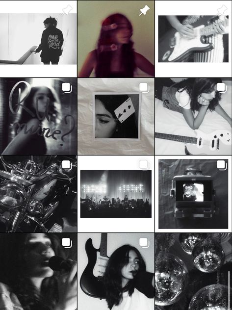 Music Instagram Feed, Singer Instagram Feed, Rockstar Instagram Feed, Rockstar Girlfriend Instagram Feed, Rockstar Gf Instagram, Musician Instagram Ideas, Rockstar Gf Instagram Feed, Musician Instagram Feed, Stargirl Instagram Feed