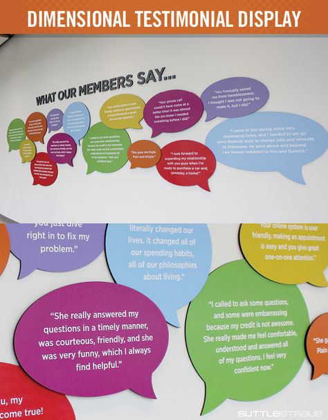 Testimonial Wall Design, Testimonial Wall Office, Message Wall Ideas, Message Wall, Soft Board Decoration, Preschool Decor, Office Wall Design, Printed Portfolio, Interactive Walls