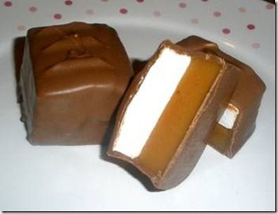 Caramel Chocolate Marshmallows, Scotchmallow Recipe See's Candies, Homemade Scotchmallows, Scotchmallow Recipe, Truffle Pops, Caramel Marshmallows, Marshmallow Squares, Chocolate Marshmallow, I Want Candy