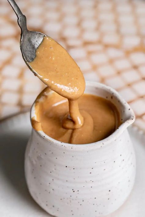 Peanut Butter Ginger Lime Dressing (or Sauce!) - Healthy Little Vittles Ginger Lime Peanut Sauce, Peanut Ginger Dressing, Honey Lime Dressing, Diy Food Gifts, Ginger Dressing, Natural Food Coloring, Honey Lime, Lime Dressing, Peanut Sauce