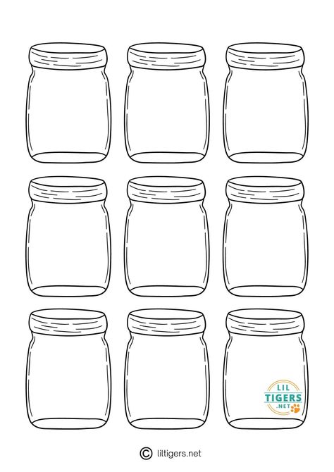 You In My Eyes Jar Template, Printable Mason Jar Template, Mason Jar Picture Ideas, Jar Template Free Printable, Jar Printables Free, Preschool Summer Art, Easy Summer Crafts For Toddlers, Mason Jar Template, Dollar Tree Summer Crafts