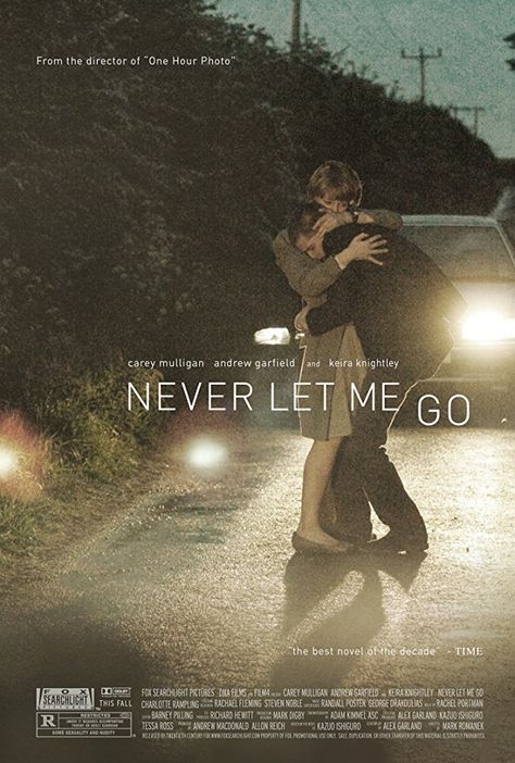 never let me go One Hour Photo, Film Posters Art, Bee Movie, Film Poster Design, Never Let Me Go, Boy Meets Girl, Best Novels, Let Me Go, Andrew Garfield