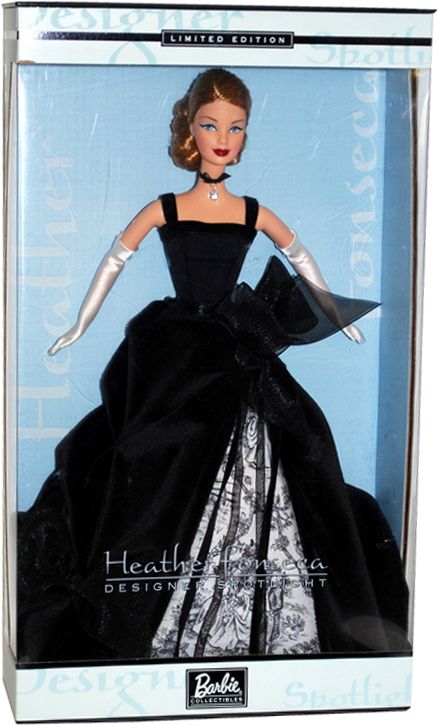 *2003 Limited edition Designer spotlight Heather Fonseca Barbie doll 2 #B3455 Dolls 2000s, Thrifting Manifestation, Collector Barbies, Barbie Limited Edition, 2000s Dress, Prom Dress Inspo, Barbie Collector Dolls, Disney Dolls, Barbie Dream