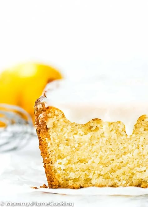 Eggless Lemon Pound Cake, Lemon Cake No Eggs, Egg Free Lemon Cake, Egg Free Pound Cake, No Egg Lemon Cake, Eggless Lemon Loaf, Eggless Lemon Cake Recipes, Eggless Pound Cake Recipes, Eggless Pound Cake