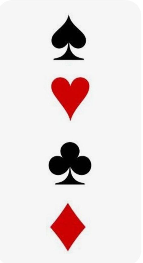 Drawing Of Playing Cards, Suits Of Cards Tattoo, Ace Of Spades Playing Card, Card Symbol Tattoo, Card Suit Tattoo, Black Poker Cards Wallpaper, Playing Card Tattoo, Playing Card Tattoos, Spade Tattoo