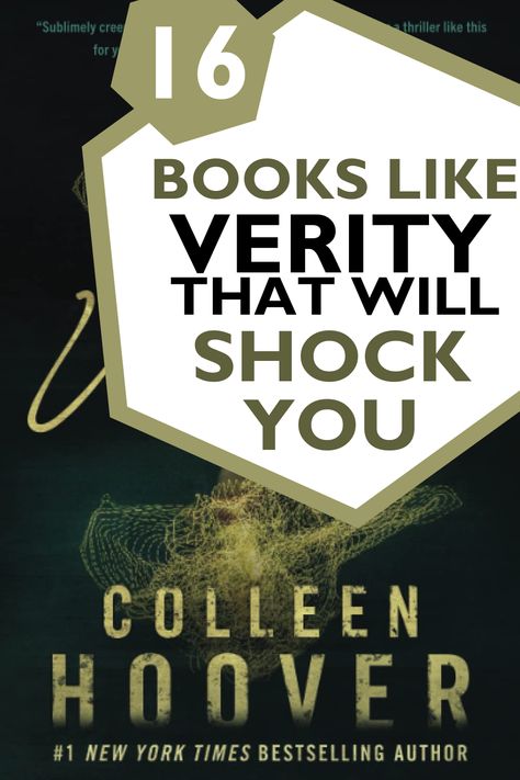 Books Similar To Verity By Colleen Hoover, Books Like Verity By Colleen Hoover, Authors Similar To Colleen Hoover, Psychological Thriller Romance Books, Must Read Thriller Books, Authors Like Colleen Hoover, Best Psychological Thrillers Books 2023, Psych Thriller Books, Books Similar To Colleen Hoover