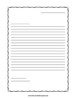 Download this printable letter writing paper when learning how to write a letter or what a letter should look like. Blank letter template in PDF format. Letter Writing Templates Printable Free, Blank Letter Template Aesthetic, Letter Templates Printable Free, Blank Letter Template, Letter Writing Paper Printable, Friendly Letter Template, Letter Writing Samples, Letter Writing Template, Writing Paper Template