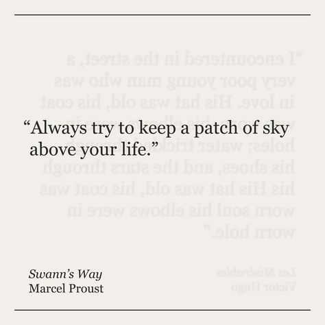 Quote about optimism from Marcel Proust's Swann's Way. Swann's Way Marcel Proust, Marcel Proust Quotes, Proust Quote, Proust Quotes, Classic Literature Quotes, Swann's Way, Literature Humor, Positive Quotes For Life Motivation, Marcel Proust