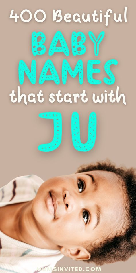 Here’s a HUGE list of names that start with JU covering traditional, modern, popular, unique, sweet, and powerful baby names to help you make the right choice. You will find some cool and famous names of Girls and Boys starting with JU in this post. Names That Start With Letter J. names that start with letter J girl. girl names that start with JU. baby names that start with JU. baby girl names that start with JU J Names With Meaning, J Baby Names, Fancy Girl Names, Preppy Girl Names, Girly Girl Names, Modern Baby Girl Names, Traditional Girl Names, English Baby Girl Names, Strong Baby Girl Names