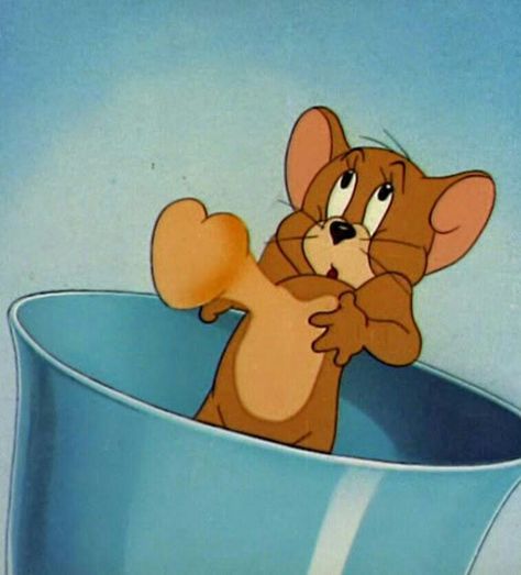 Jerry Tom Und Jerry, Vintage Cartoons, Cartoon Profile Pictures, Cartoon Memes, Cartoon Icons, Old Cartoons, Love Memes, Cartoon Profile Pics, Tom And Jerry