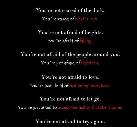 life Not Being Loved Back, Height Quotes, Love Again Quotes, Inside Out Quotes, Midnight Society, 2 Line Quotes, Afraid Of Love, Author Tips, Fear Of Falling