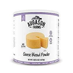 I have come to like Augason Farms products. They get an A+ for great packaging, affordability, and variety. I like that I can get items that just have a single ingredient or just a few. Their tomato powder for example is just dried tomato. This cheese blend has up to 10-year shelf life. Each #10 can has 43 servings. It is worth having a few cans of this if you can eat regular dairy. I cannot eat uncultured dairy and this sauce mix contains non-fat milk powder. Farm Cheese, Hot Cheese, Emergency Food Storage, Emergency Food Supply, Long Term Food Storage, Cheese Powder, Cheese Tasting, Freeze Drying Food, Emergency Food