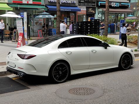 Mercedes Cls 53 Amg, Mercedes Cls, Mercedes Amg, Wikimedia Commons, Cars, White, Quick Saves