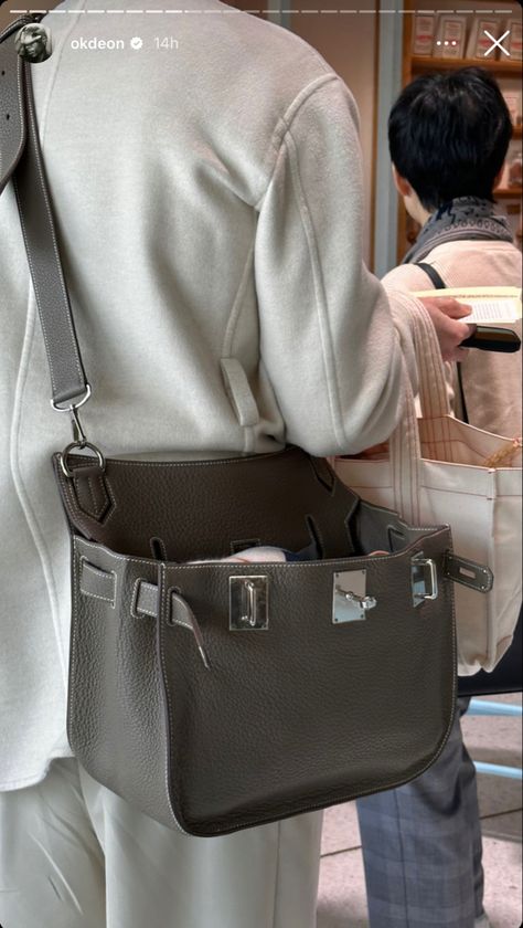 Hermes Mens Bag, Hermes Men Bag, Hermes Jypsiere, Mens Bags Fashion, Hermes Kelly Bag, Bag Obsession, Hermes Men, Mens Outfit Inspiration, Kelly Bag