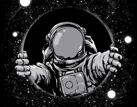 Dead astronaut V.2 on Behance Morgana League Of Legends, Black Hole Tattoo, Tumblr Tattoo, Cool Black Wallpaper, Color Explosion, Quotes Wallpapers, Cute Black Wallpaper, Black Holes, Dark Phone Wallpapers