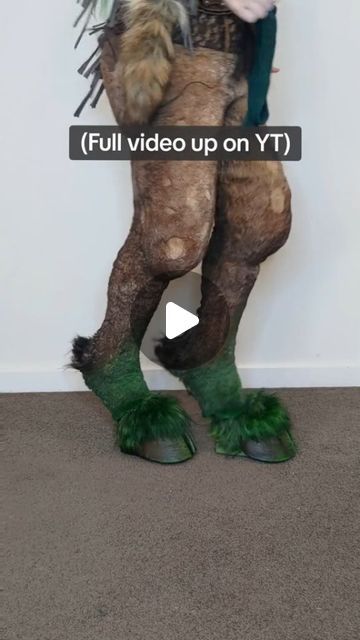 Miss Twisted on Instagram: "For an eventual Fearne Calloway cosplay, but I'm probably still going to redo the fur layer! The full video around these faun legs is up now on YouTube, it would mean a lot to me if you checked it out! #fearnecalloway #fearnecosplay #faun #criticalrole #bellhells" Fearne Calloway Cosplay, Firbolg Cosplay, Faun Legs, Satyr Bard, Satyr Cosplay Male, Satyr Legs Costume, Faun Legs Cosplay, Diy Satyr Legs Faun Costume, Fearne Calloway