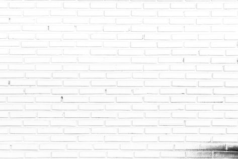 White Brick Wall, Brick Wall Texture, White Brick, Brick Wall, Premium Photo, Textured Walls, Textured Background, Stock Photos, Texture