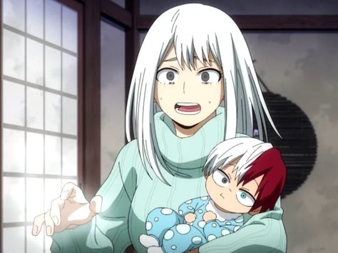 Rei Mha, Mha Rei Todoroki, Mha Todoroki Family, Rei Todoroki, My Hero Academia Season 6, Mha Todoroki, Mha Screencaps, Todoroki Family, Sakura Cosplay