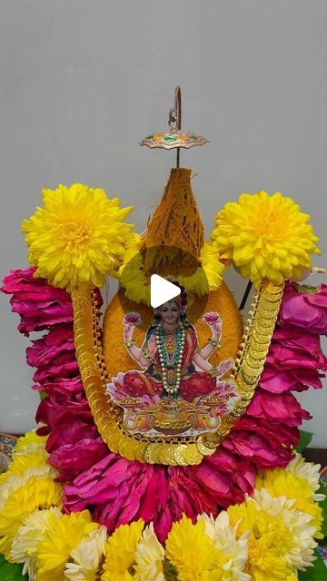 Ishani Dhruvika on Instagram: "#ishanidhruvika_decor #sravanamasam 
#fridaydecor #lakshmi #festivaldecor 
#kalasam#indian" Festival Decorations, Festival, Instagram