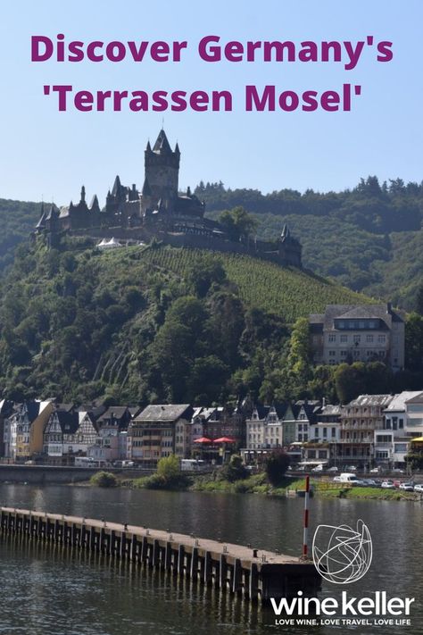 Discover Germany's stunning Lower Mosel - or 'TerrassenMosel' wine region Vineyard Tour, Wine Tourism, Visit Germany, Festival Camping, Holiday Wine, Wine Travel, Travel Articles, Riesling, Wine Tour