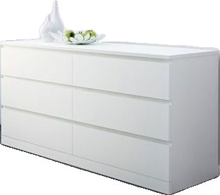 MALM 6-drawer dresser, white white 63x30 3/4 White Dressers Ikea, Ikea Dresser White, Long White Ikea Dresser, Tall White Ikea Dresser, Ikea White Dresser, Ikea White Chest Of Drawers, Ikea White, Room Wishlist, Dresser White