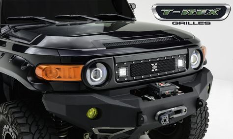 t-rex grill Custom Fj Cruiser, Fj Cruiser Parts, Vw Gli, Fj Cruiser Accessories, Fj Cruiser Mods, 2007 Toyota Fj Cruiser, 2014 Toyota Fj Cruiser, Led Cube, Truck Tailgate