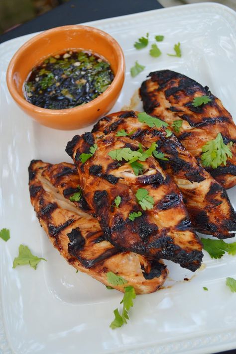 The Art of Comfort Baking: Honey Cilantro-Lime Grilled Chicken Comfort Baking, Cilantro Chicken, Cilantro Lime Chicken, Honey Lime, Grilled Chicken Recipes, Cilantro Lime, Meat Dishes, Main Dish Recipes, Clean Eating Recipes