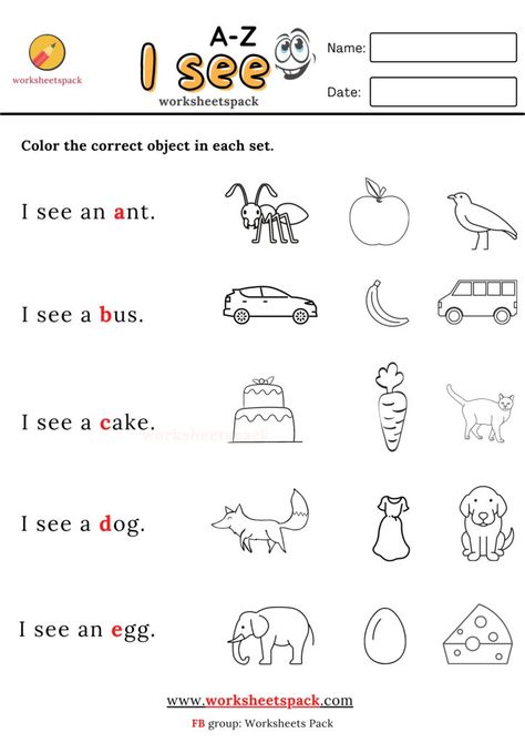 I See Sentences Kindergarten, Sentences Worksheet Kindergarten, Basic Sentences In English For Kids, I See Worksheet, Sightwords Worksheet, English Worksheets For Playgroup, Sentences For Grade 1, Simple Sentences For Kids, Sentences For Kindergarten