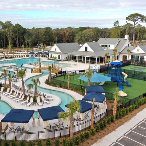 Hilton Head National Rv Resort, Campground Resort, Luxury Rv Resorts, Big Fireplace, Best Rv Parks, Beach Entry Pool, Rv Resorts, Hilton Head Island South Carolina, Rv Trips